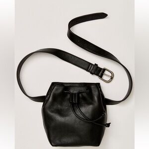 Free People Piper Pouch Pocket Belt Sz-S-M